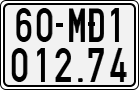 License plate of Vietnam, Specialty plates
