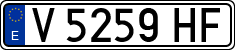License plates of Spain, 1971 year series