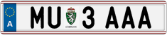 License plate of Austria, Regular plates