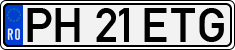 License plate of Romania, Regular plates
