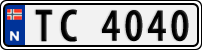 License plate of Norway, Trailers, motorcycles, special vehicles
