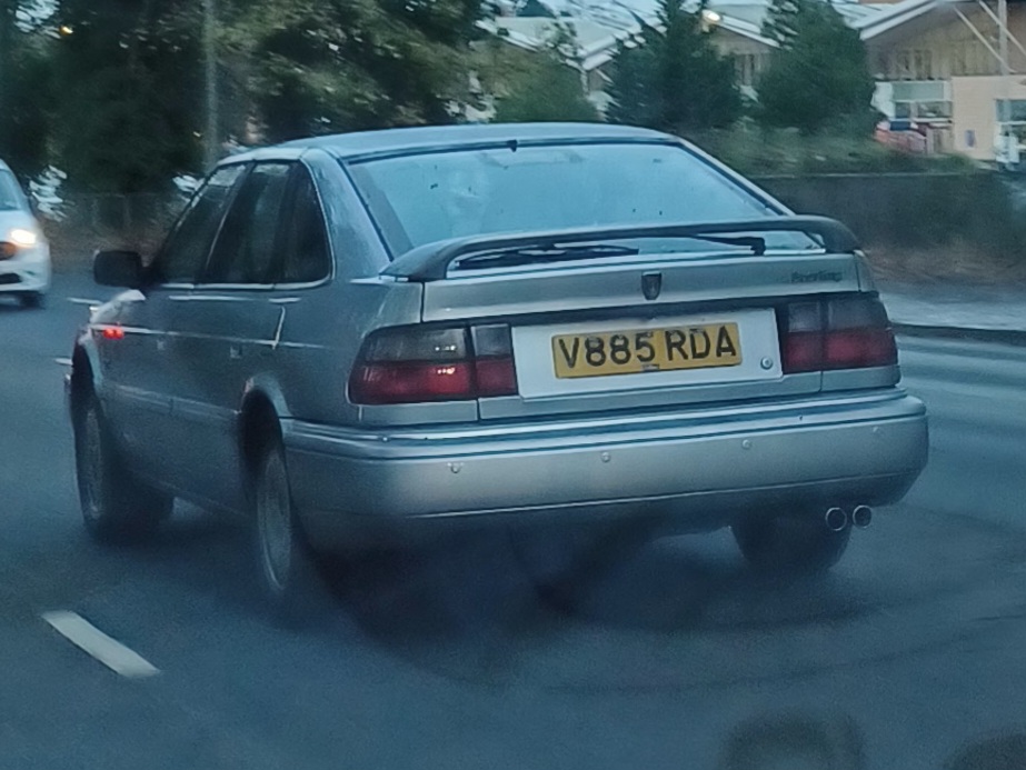 V885RDA, Rover 800-Series 1st gen Liftback (XS), facelift, 1991–1999