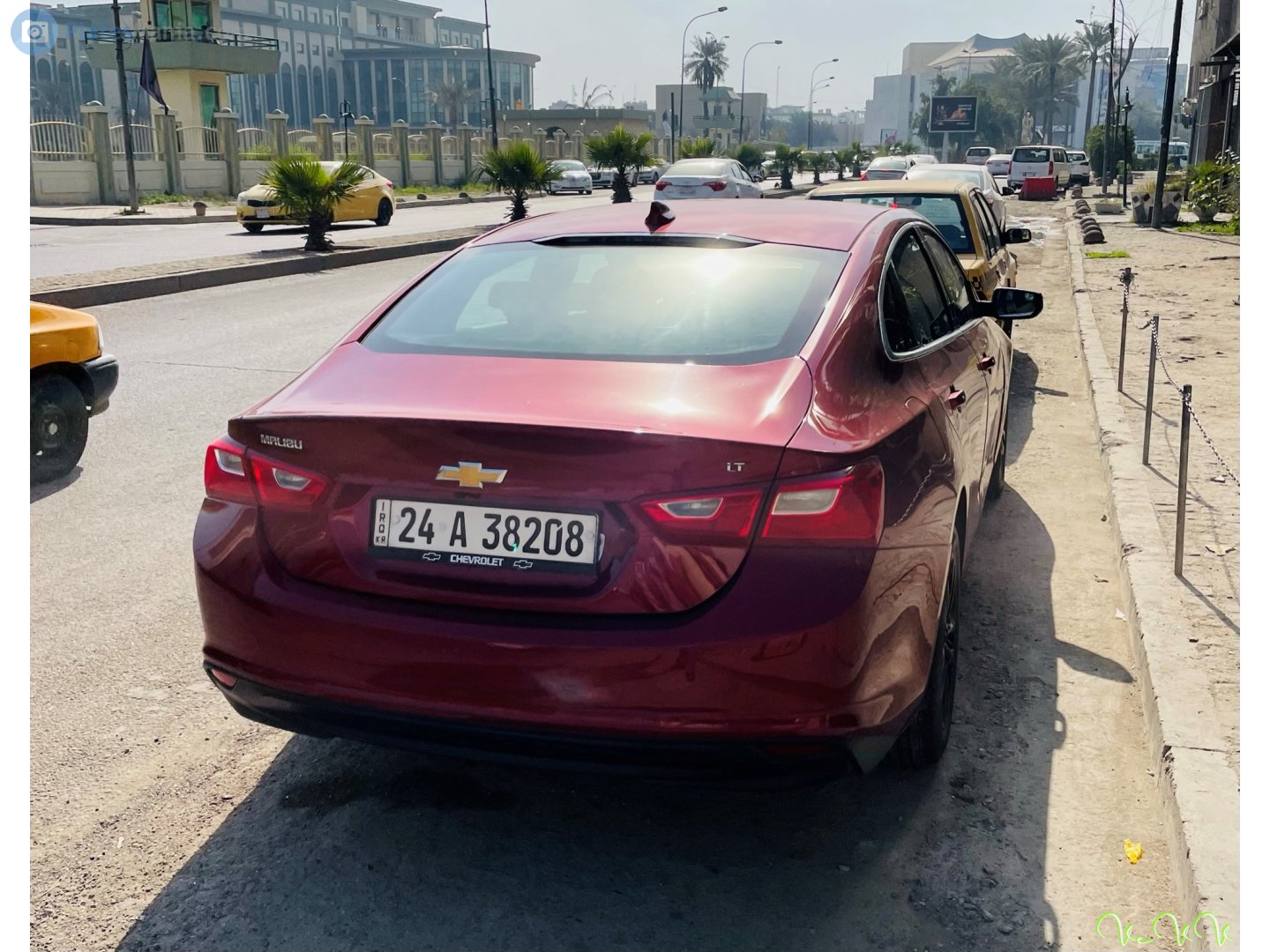 24 A 38208, Chevrolet Malibu 6th gen (XL) (E2XX), 2016–