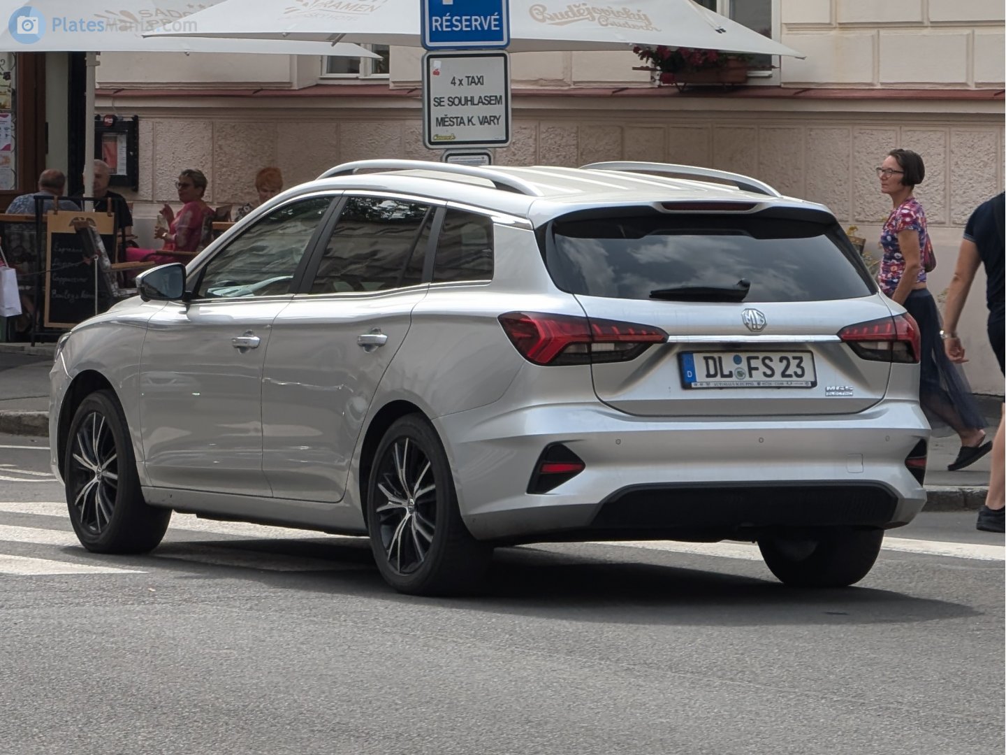 DL FS 23, MG 5 2nd gen EV Wagon (AP31; EU-market), facelift, 2022–