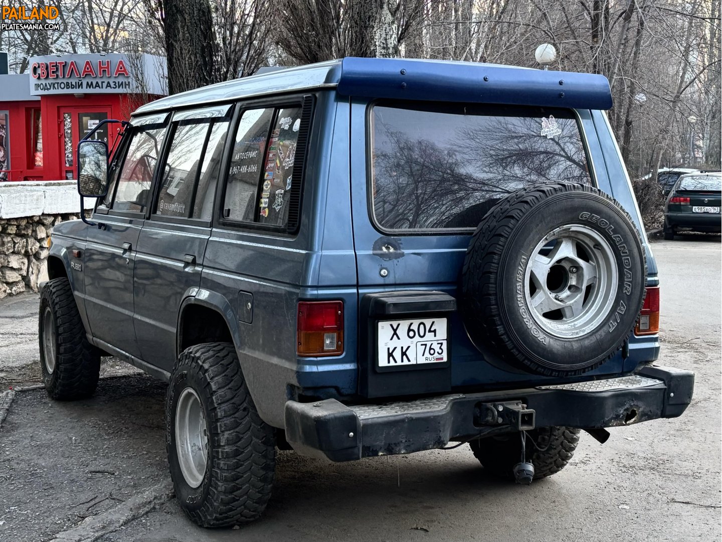 х 604 кк 763, Mitsubishi Pajero 1st gen 5-door SUV (L040/L140/N*), 1982–1991
