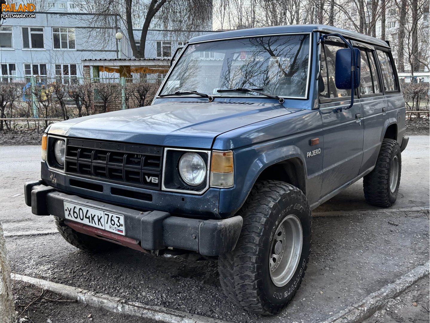 х 604 кк 763, Mitsubishi Pajero 1st gen 5-door SUV (L040/L140/N*), 1982–1991