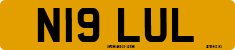 License plate of the United Kingdom, 1983 year system
