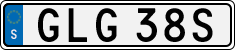 License plate of Sweden, Regular plates