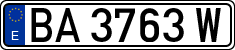 License plates of Spain, 1971 year series