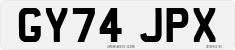 License plate of the United Kingdom, 2001 year system