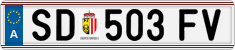 License plate of Austria, Regular plates