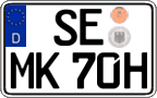 German license plate, Plates for oldtimers (type 