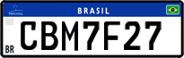 License plate of Brazil, Private owners (Mercosul)