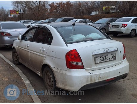 т303су56, Hyundai Verna