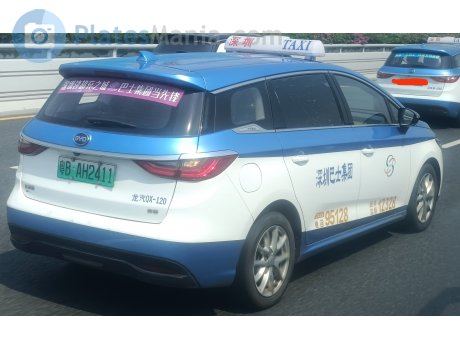 粤B·AH2411, BYD e6