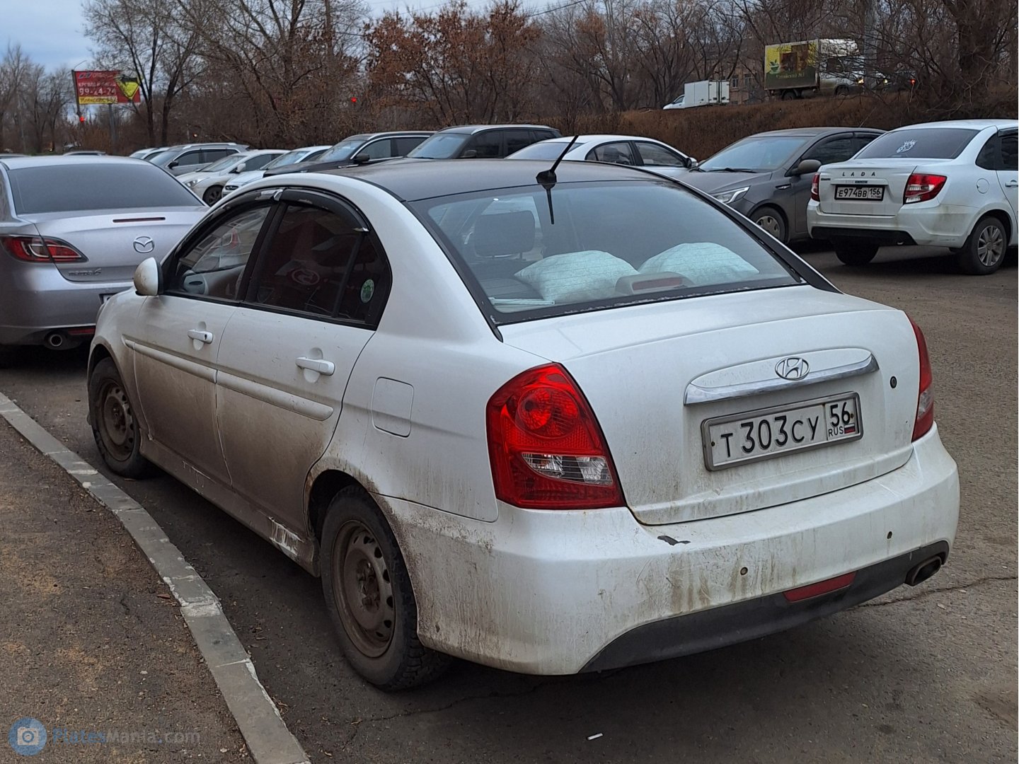 т 303 су 56, Hyundai Verna 2nd gen Sedan (MC), facelift, 2009–2010