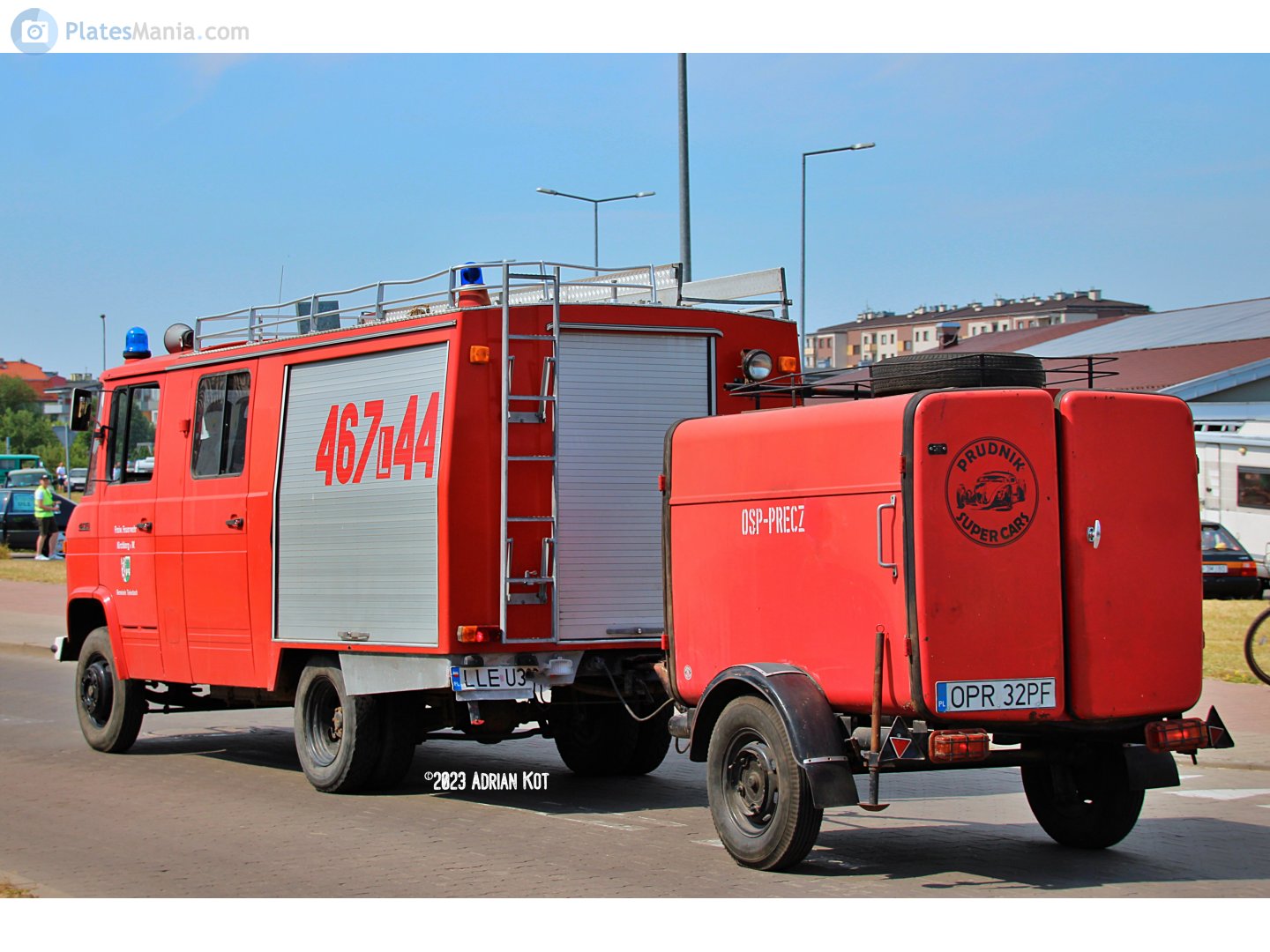 OPR 32PF, Regular car plates 