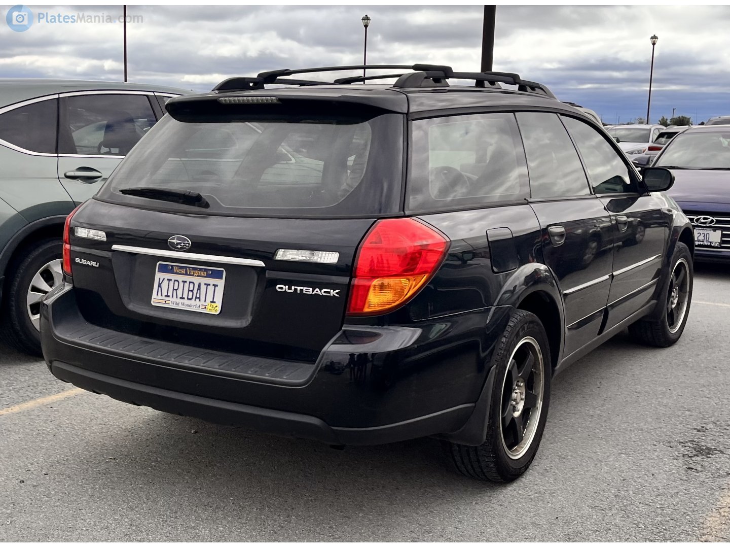 KIRIBATI, Subaru Outback 3rd gen Wagon (BP), 2003–2009
