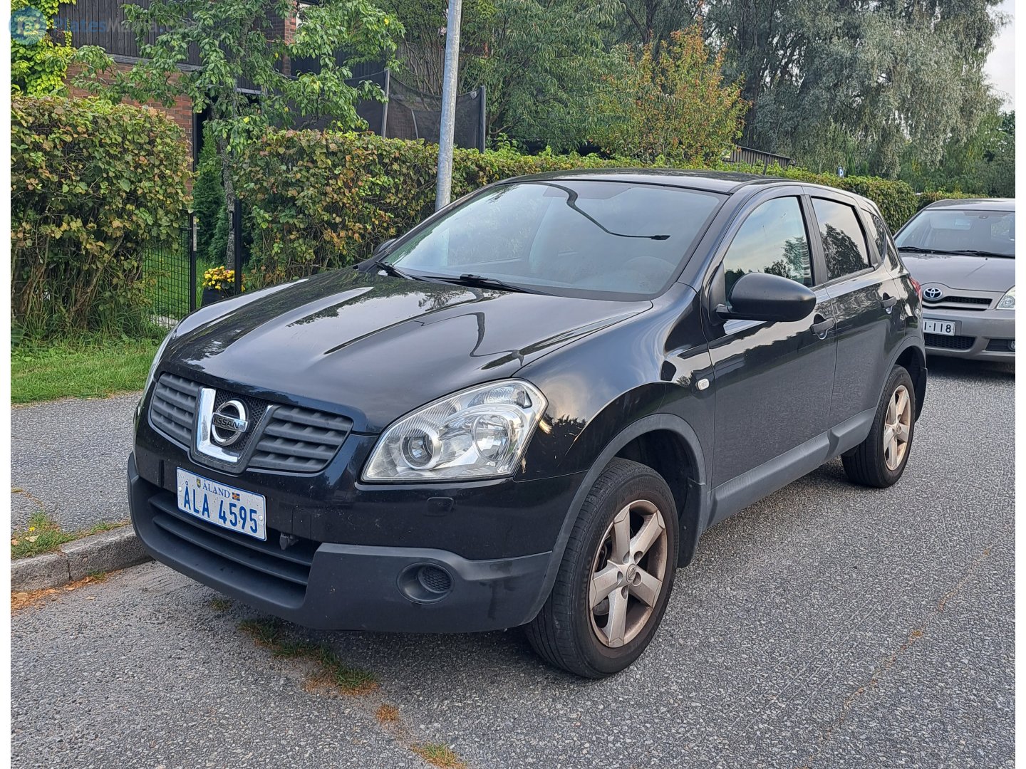 ÅLA 4595, Nissan Qashqai 1st gen (Xiaoke) (J10), 2007–2009 (–2014 for CN-market)