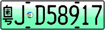 License plate of China, Electric vehicles