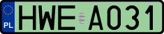 License plates of Poland, Authorities