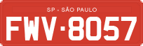 License plate of Brazil, Commercial vehicles (1990)