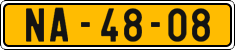License plate of the Czech Republic, Commercial vehicles (1960)