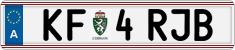 License plate of Austria, Regular plates
