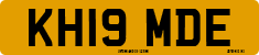 License plate of the United Kingdom, 2001 year system