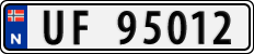 License plate of Norway, Cars