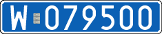 License plates of Poland, Diplomatic