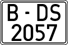 License plates of Spain, 1971 year series