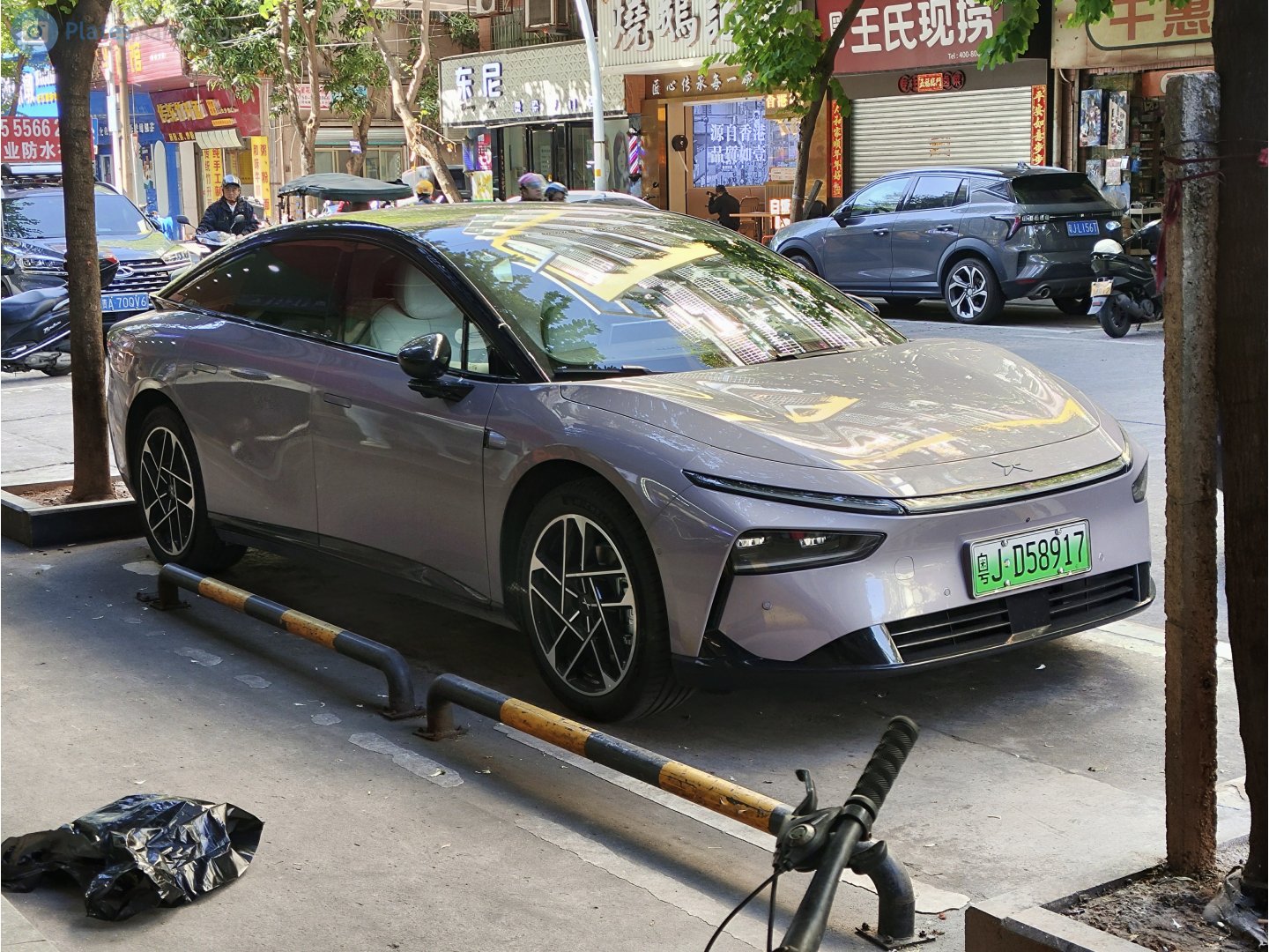 粤J·D58917, XPeng P7+ 