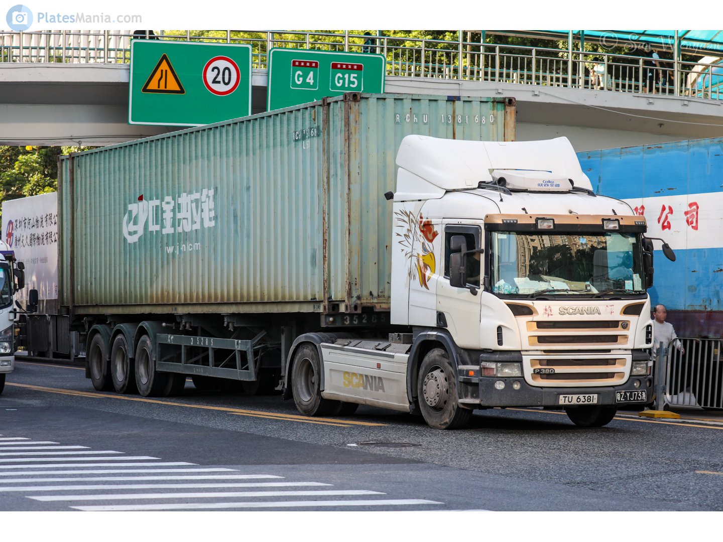 粤Z·YJ73港, Scania P-Series 1st gen, 2004­–2017