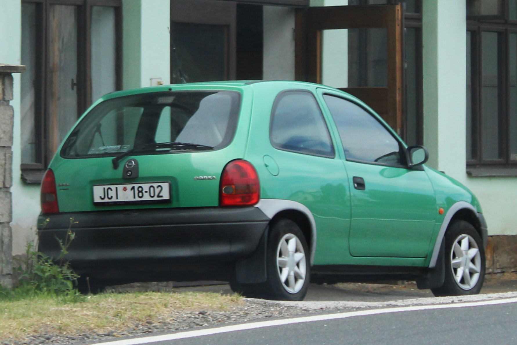 JCI 18-02, Opel Corsa 2nd gen (Lite) 3-door Hatch (B; S93), 1993–2000 (–2007 for ZA-market)