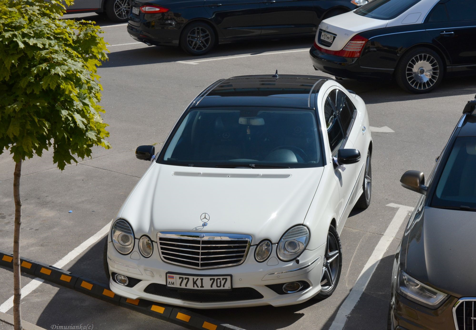 77 KI 707, Mercedes-Benz E-Klasse 3rd gen Sedan (W211), 2002­–2009