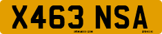 License plate of the United Kingdom, 1983 year system