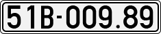 License plate of Vietnam, Cars