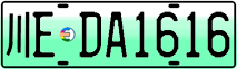 License plate of China, Electric vehicles