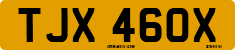 License plate of the United Kingdom, 1963 year system