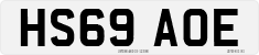 License plate of the United Kingdom, 2001 year system