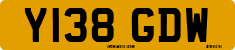 License plate of the United Kingdom, 1983 year system