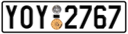 License plate of Greece, Cars