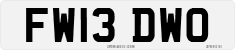 License plate of the United Kingdom, 2001 year system