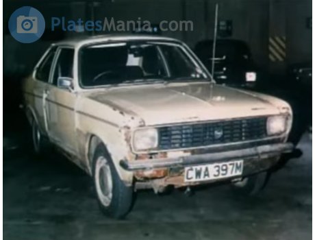 CWA 397M, Hillman Avenger
