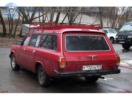 р772тн177, GAZ 310221 Волга