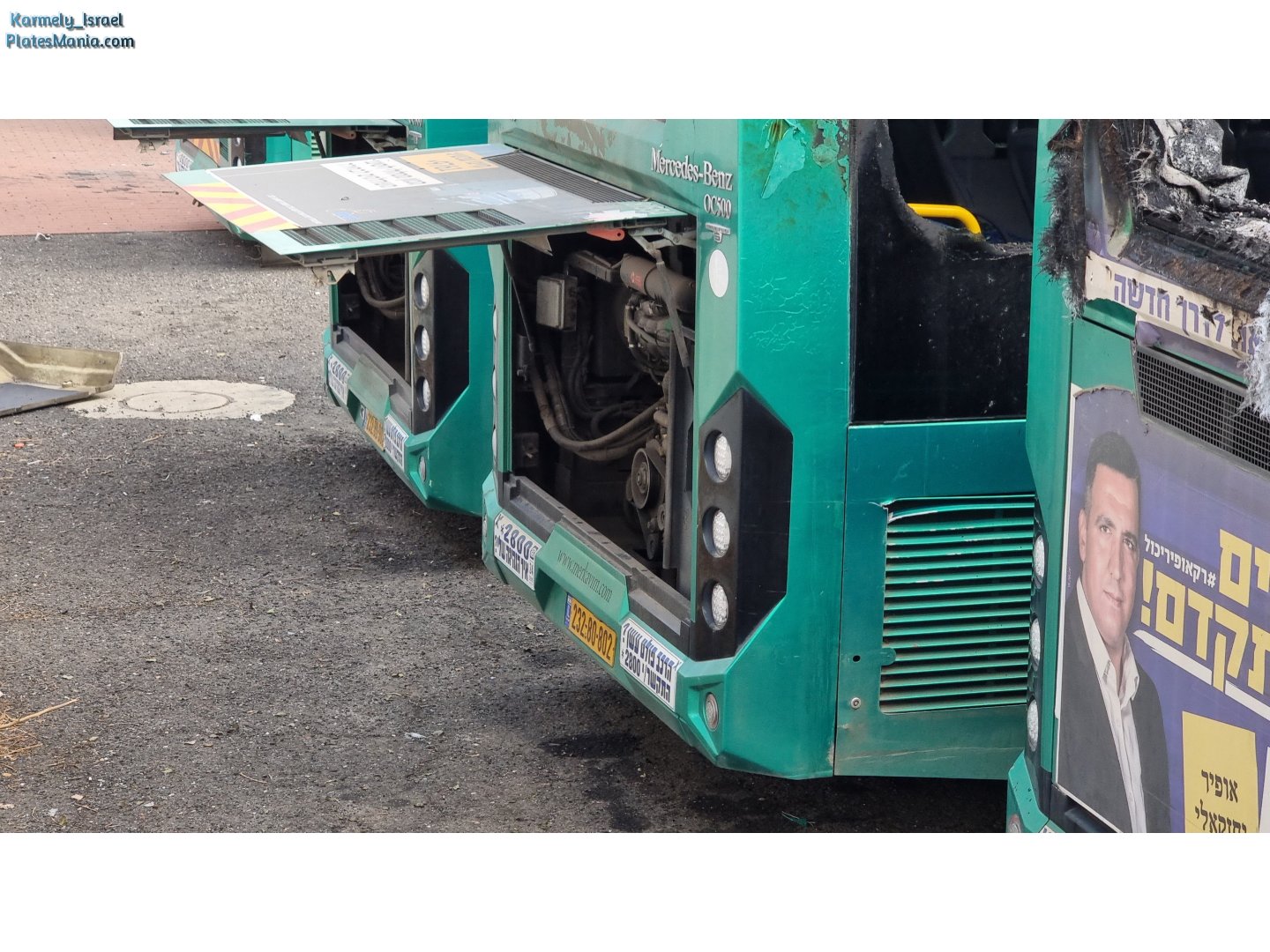 232-80-802, Merkavim Pioneer 3465 Pioneer (Mercedes-Benz OC500LE)