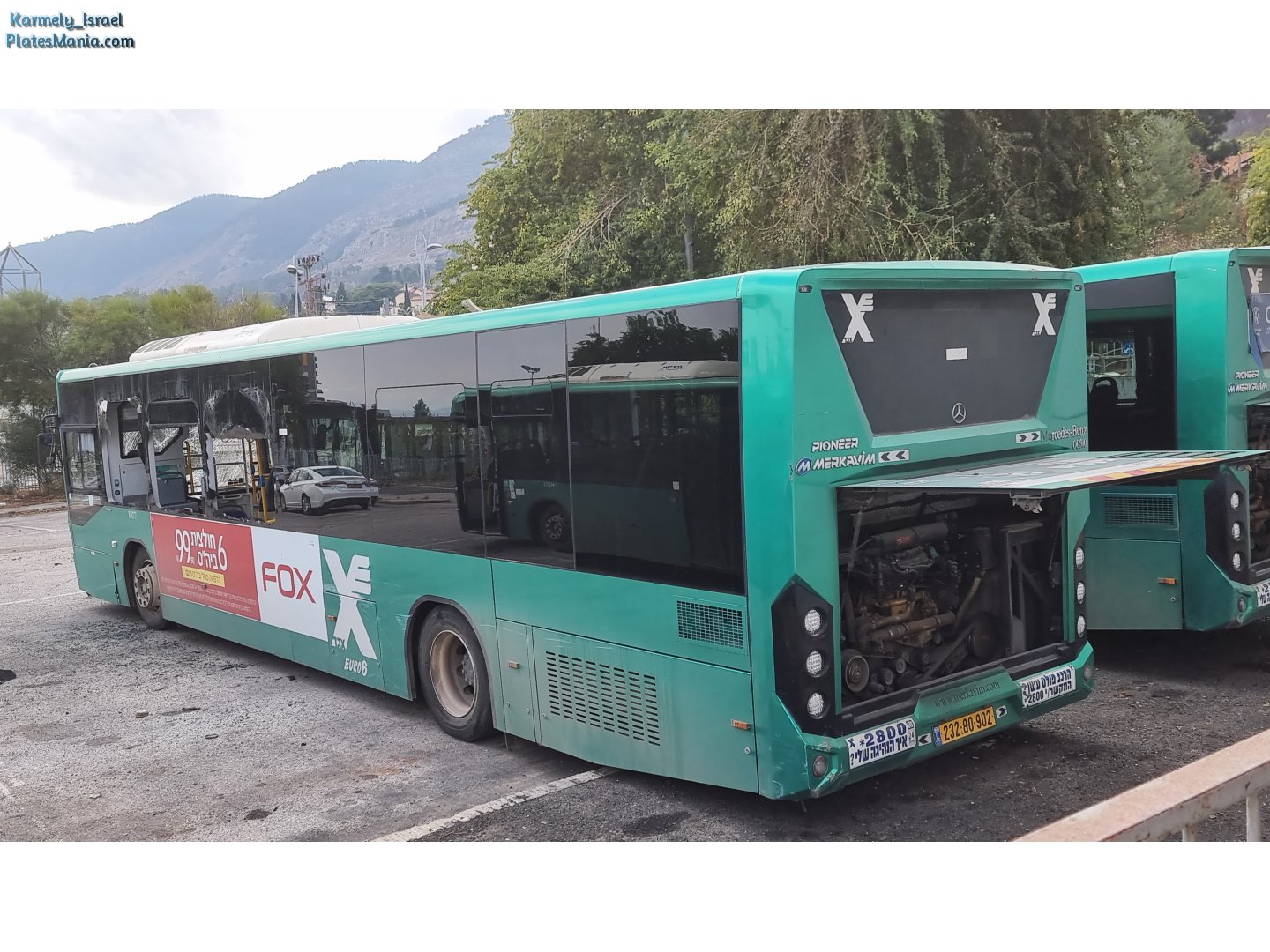 232-80-902, Merkavim Pioneer 3465 Pioneer (Mercedes-Benz OC500LE)