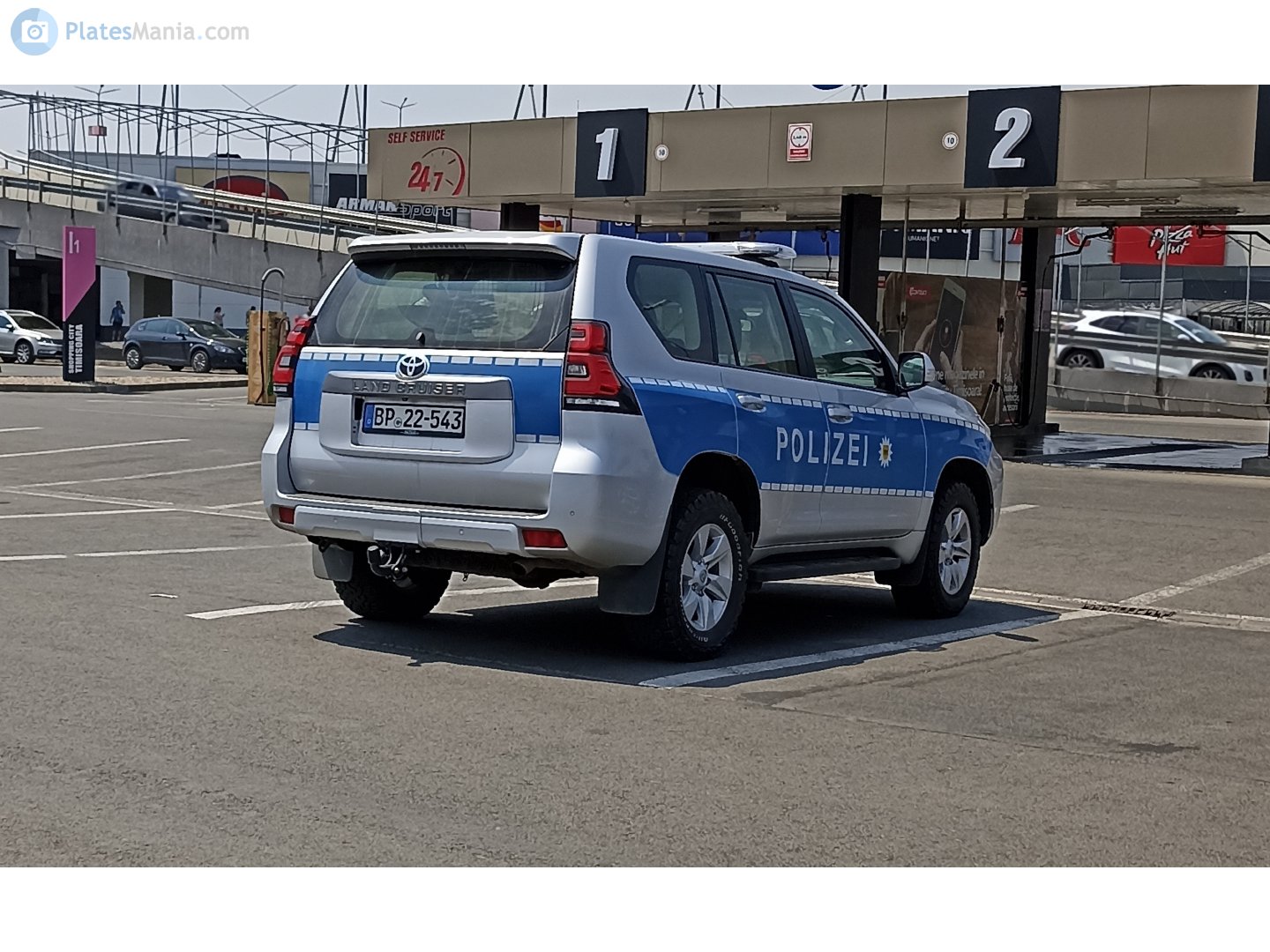 BP 22-543, Toyota Land Cruiser Prado 4th gen 5-door SUV (J150), 2nd facelift, 2017–2023