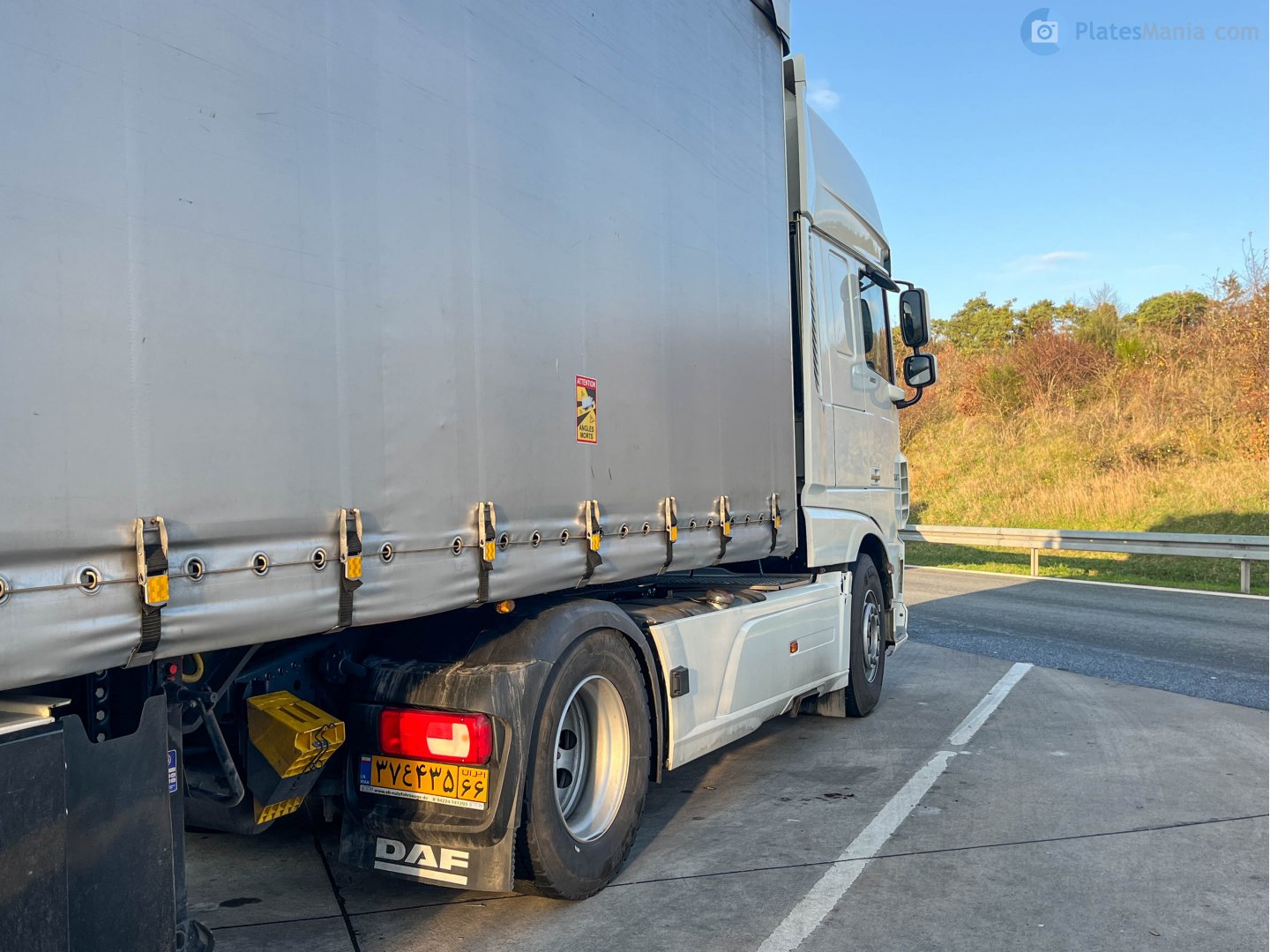 ۳۷ع۴۳۵ ۶۶, DAF XF 4th gen, facelift, 2017–2022